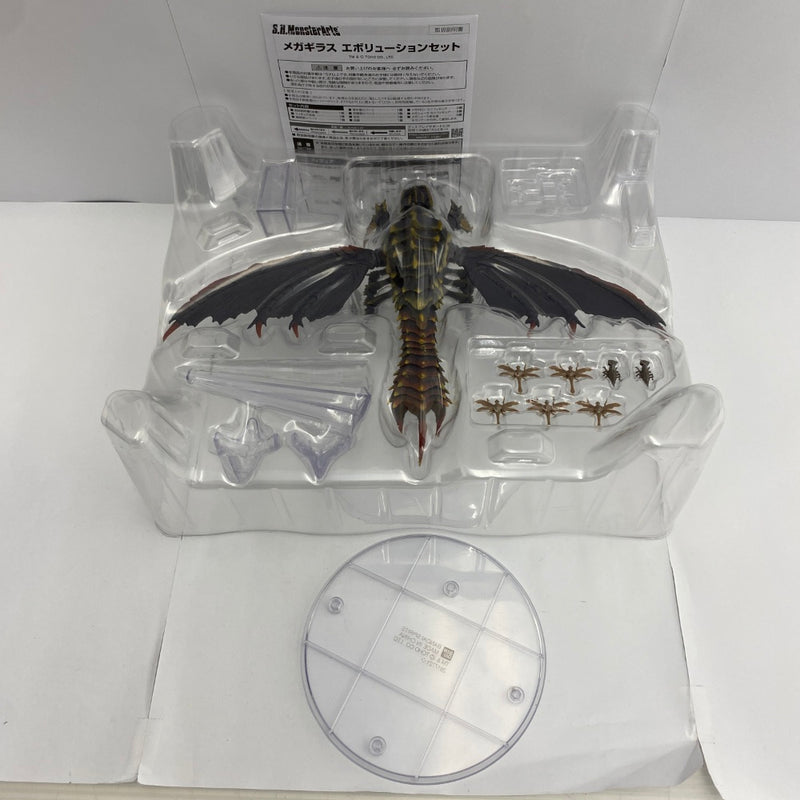 中古】【開封品】S.H.MonsterArts メガギラス エボリューションセット