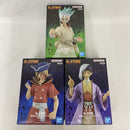 【中古】【未開封】【セット】Dr.STONE FIGURE of STONE WORLD-造形の科学-SPECIAL 石神千空/七海龍水/あさぎりゲン 3点＜フィギュア＞（代引き不可）6541