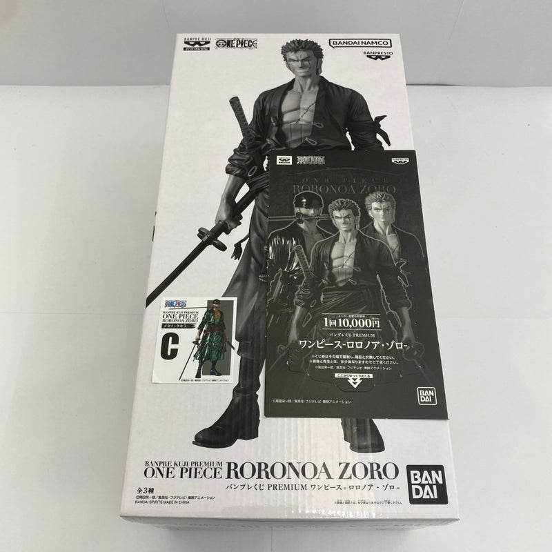 バンプレくじ　ワンピース ゾロ メタリックカラー フィギュア 中古】【未開封】ゾロ(メタリックカラー) 「バンプレくじ PREMIUM