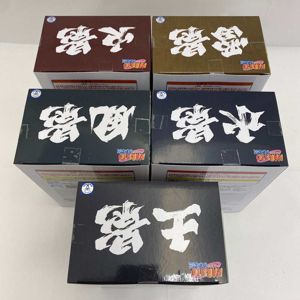 中古】【未開封】【セット】NARUTO-ナルト- 疾風伝 火影/雷影/風影/水
