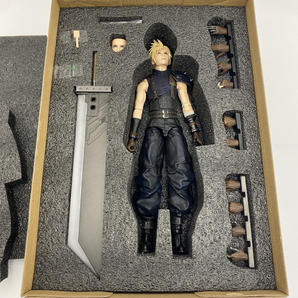 PLAY ARTS 真 クラウド・ストライフ 美品 中古】【開封品】PLAY ARTS真 クラウド・ストライフ 「ファイナル