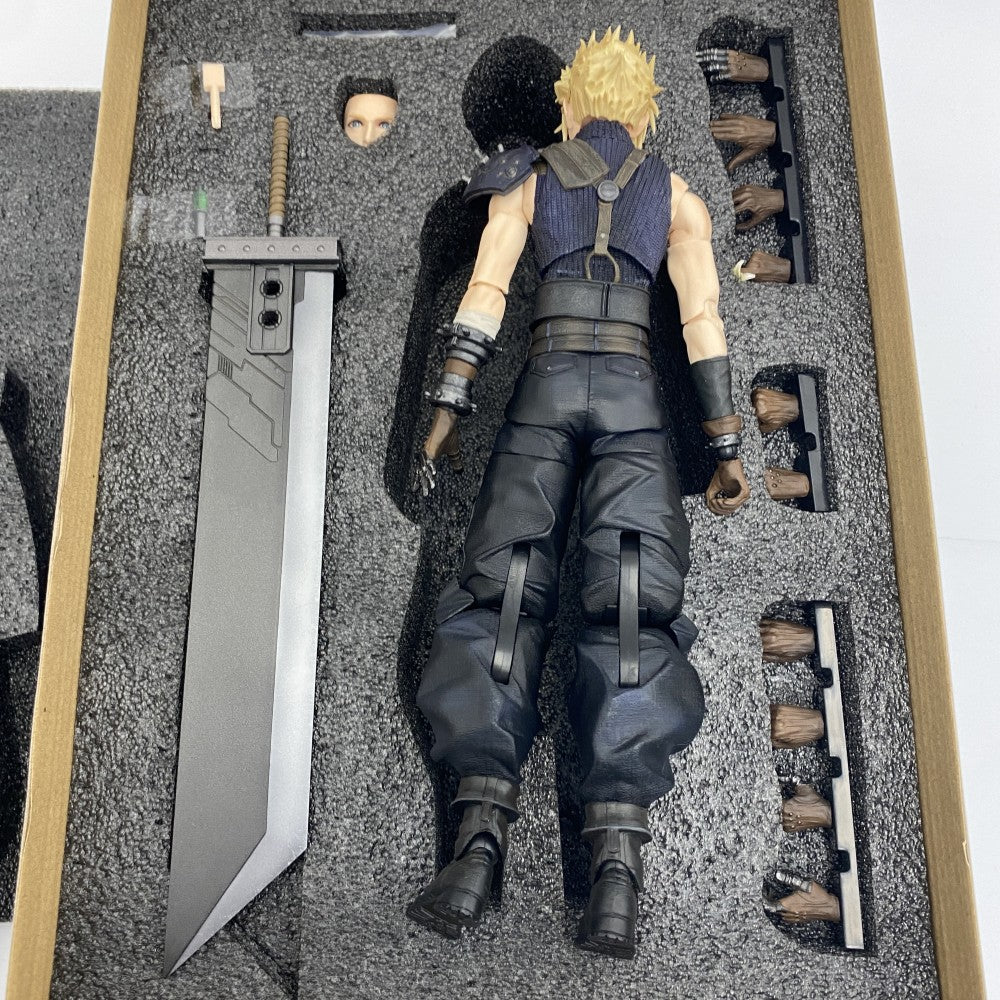 中古】【開封品】PLAY ARTS真 クラウド・ストライフ 「ファイナル