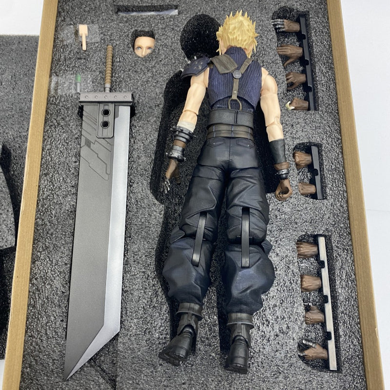 中古】【開封品】PLAY ARTS真 クラウド・ストライフ 「ファイナル