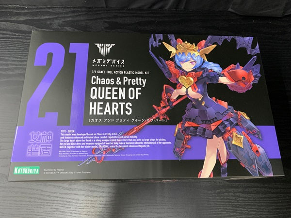 【中古】【未組立品】1/1 Chaos ＆ Pretty クイーン・オブ・ハート 「メガミデバイス」 [KP722]＜プラモデル＞（代引き不可）6545