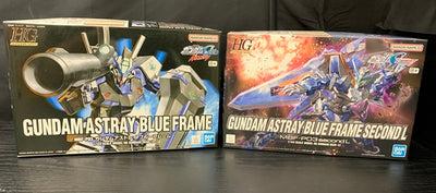 【中古】【未組立品】【セット品】1/144 HGガンダムアストレイ・ブルーフレーム＋1/144 HG ガンダムアストレイ ブルーフレー...