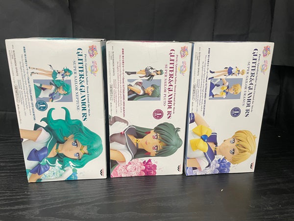 【中古】【未開封】【セット】「劇場版 美少女戦士セーラームーンEternal」 GLITTER＆GLAMOURS　３種セット＜フィギュア＞（代引き不可）6545