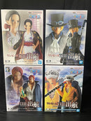 【中古】【未開封】【セット】THE出航　シャンクス＋サボ＋トラファルガー・ロー＋ニコ・ロビン4種セット＜フィギュア＞（代引き不可）6545