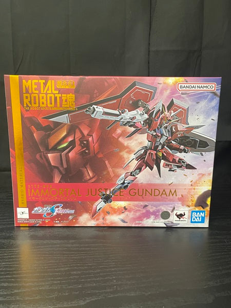 【中古】【未開封】METAL ROBOT魂 ＜SIDE MS＞ イモータルジャスティスガンダム ＜フィギュア＞（代引き不可）6545