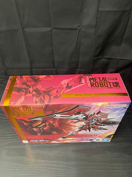 【中古】【未開封】METAL ROBOT魂 ＜SIDE MS＞ イモータルジャスティスガンダム ＜フィギュア＞（代引き不可）6545