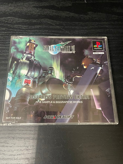 【中古】【開封品】【PS】SQUARE' S PREVIEW EXTRA　ファイナルファンタジーVII＜レトロゲーム＞（代引き不可）6545