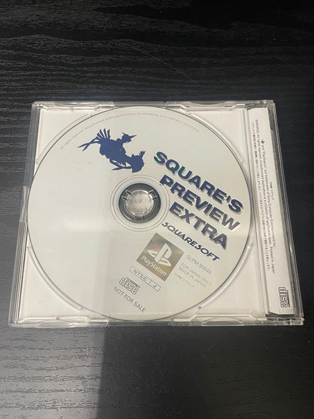 【中古】【開封品】【PS】SQUARE' S PREVIEW EXTRA　ファイナルファンタジーVII＜レトロゲーム＞（代引き不可）6545