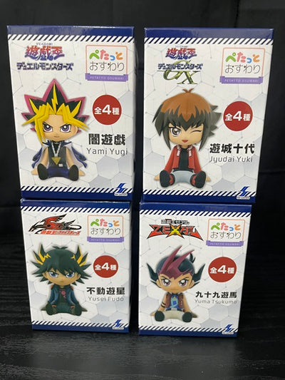 【中古】【未開封】【セット】「遊☆戯☆王」 ぺたっとおすわりフィギュア　4種セット＜フィギュア＞（代引き不可）6545