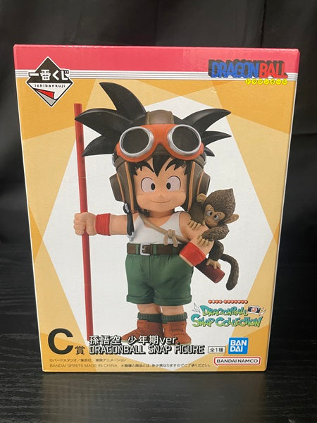 【中古】【未開封】「一番くじ ドラゴンボール DRAGONBALL SNAP COLLECTION」 C賞 DRAGONBALL SNAP FIGURE　孫悟空 少年期ver. ＜フィギュア＞（代引き不可）6545