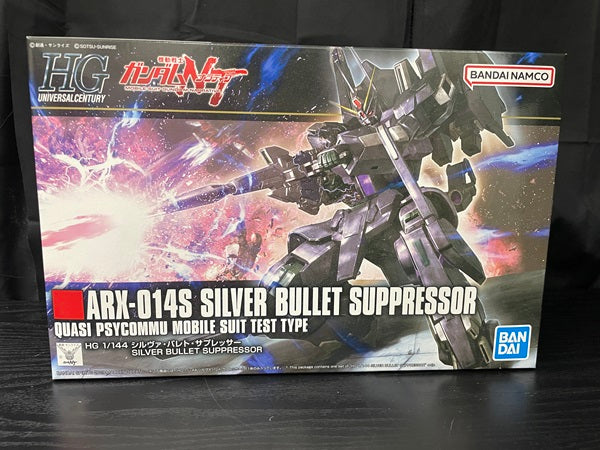 【中古】【未組立品】1/144 HGUC ARX-014 シルヴァ・バレト・サプレッサー＜プラモデル＞（代引き不可）6545