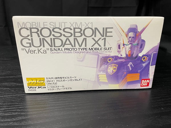 【中古】【未組立品】1/100 MG XM-X1 クロスボーンガンダムX-1 Ver.Ka ＜プラモデル＞（代引き不可）6545