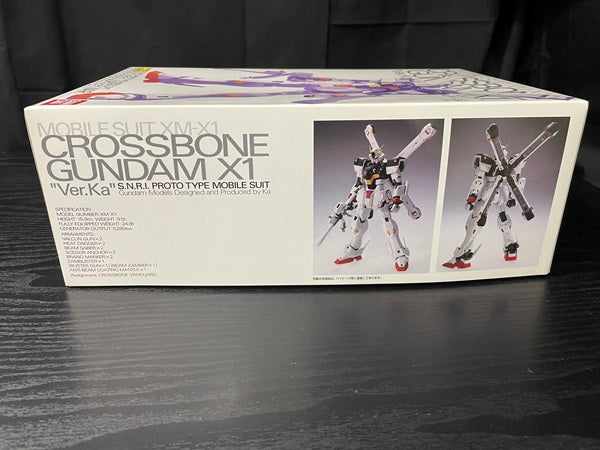 【中古】【未組立品】1/100 MG XM-X1 クロスボーンガンダムX-1 Ver.Ka ＜プラモデル＞（代引き不可）6545