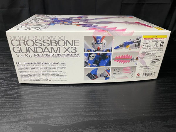 【中古】【未組立品】1/100 MG XM-X3 クロスボーンガンダムX3 Ver.Ka ＜プラモデル＞（代引き不可）6545