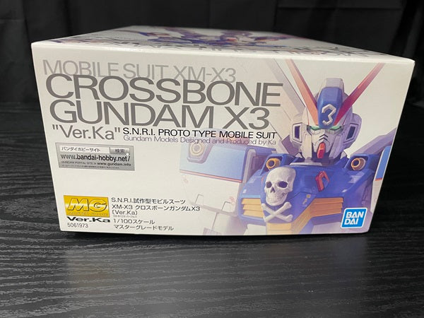 【中古】【未組立品】1/100 MG XM-X3 クロスボーンガンダムX3 Ver.Ka ＜プラモデル＞（代引き不可）6545