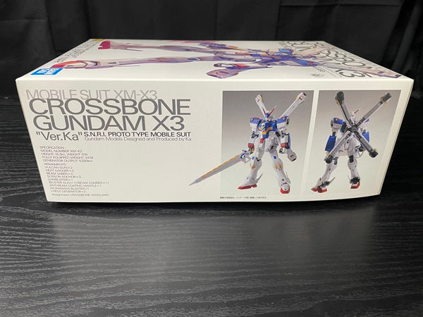 【中古】【未組立品】1/100 MG XM-X3 クロスボーンガンダムX3 Ver.Ka ＜プラモデル＞（代引き不可）6545