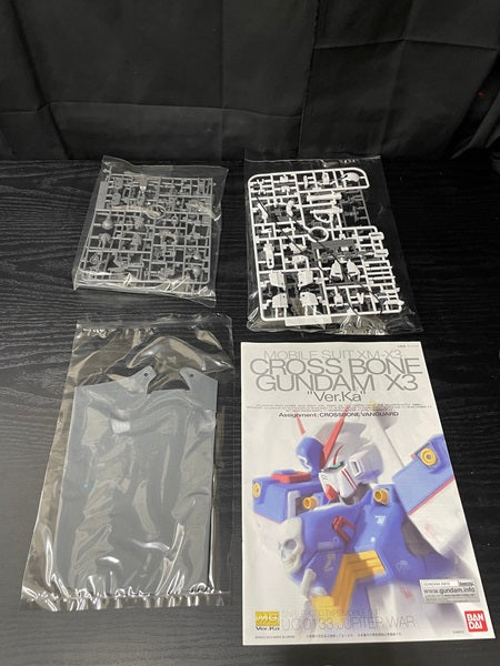 【中古】【未組立品】1/100 MG XM-X3 クロスボーンガンダムX3 Ver.Ka ＜プラモデル＞（代引き不可）6545