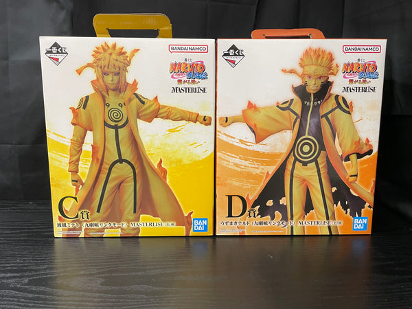 【中古】【未開封】【セット】 「一番くじ NARUTO-ナルト- 疾風伝 繋がる思い」C賞＋D賞 フィギュア　2種セット＜フィギュア＞（代引き不可）6545