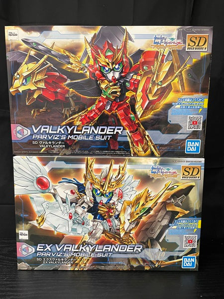 【中古】【未組立】【セット】SDBD：R エクスヴァルキランダー [5060241]＋ヴァルキランダー[5058219] 「ガンダムビルドダイバーズ Re：RISE」＜プラモデル＞（代引き不可）6545