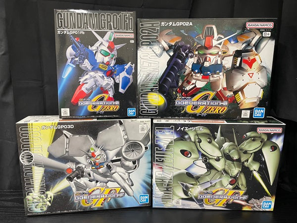 【中古】【未組立品】【セット】BB戦士　機動戦士ガンダム0083　STARDUST　MEMORY4種セット＜プラモデル＞（代引き不可）6545