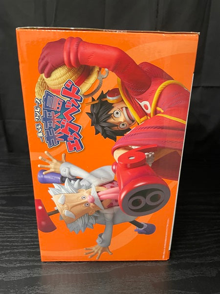 【中古】【未開封】「一番くじ ワンピース 未来島エッグヘッド」 MASTERLISE EXPIECE ラストワン賞 Dr.ベガパンク＆モンキー・D・ルフィ フィギュア＜フィギュア＞（代引き不可）6545