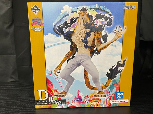 【中古】【未開封】「一番くじ ワンピース 未来島エッグヘッド」 MASTERLISE EXPIECE D賞 ロブ・ルッチ 覚醒フォルム フィギュア＜フィギュア＞（代引き不可）6545