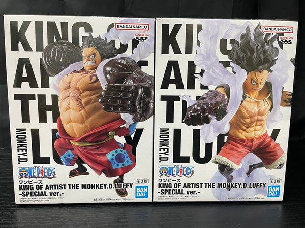 【中古】【未開封】【セット】KING OF ARTIST THE MONKEY.D.LUFFY-SPECIAL ver.-2種セット＜フィギュア＞（代引き不可）6545