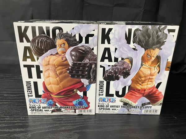 【中古】【未開封】【セット】KING OF ARTIST THE MONKEY.D.LUFFY-SPECIAL ver.-2種セット＜フィギュア＞（代引き不可）6545