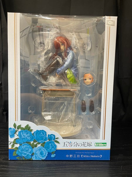 【中古】【開封品】中野三玖 「五等分の花嫁」 1/8 PVC製塗装済み完成品＜フィギュア＞（代引き不可）6545