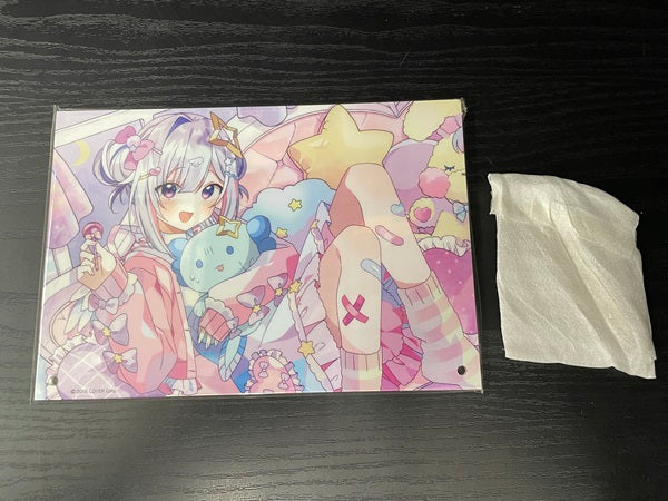 【中古】【開封品】天音かなた アクリルパネル 「バーチャルYouTuber ホロライブ 天音かなた うぱお実装記念」＜コレクターズアイテム＞（代引き不可）6545