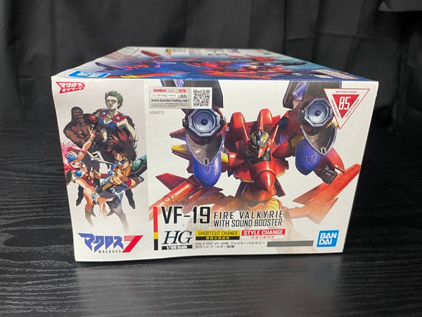 【中古】【未組立】1/100 HG VF-19改 ファイヤーバルキリー サウンドブースター装備＜プラモデル＞（代引き不可）6545