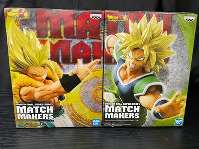 【中古】【未開封】【セット】「ドラゴンボール超 ブロリー」 MATCH MAKERS　超サイヤ人ブロリー・超サイヤ人ゴジータ　２点＜フ...