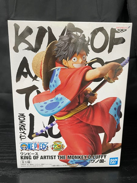 【中古】【未開封】モンキー・D・ルフィ 「ワンピース」 KING OF ARTIST THE MONKEY・D・LUFFY-ワノ国-＜フィギュア＞（代引き不可）6545