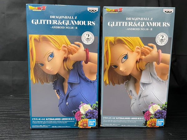 【中古】【未開封】【セット】  GLITTER＆GLAMOURS -ANDROID No.18- II　人造人間18号　２点＜フィギュア＞（代引き不可）6545