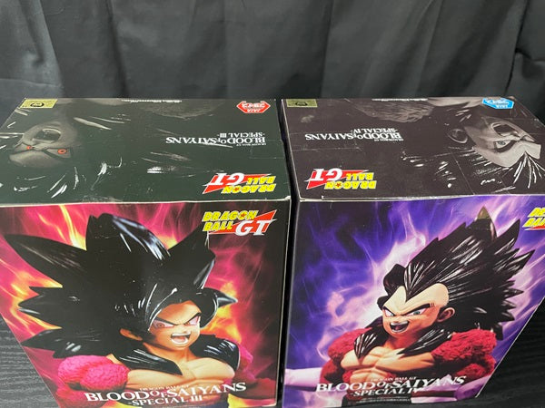 【中古】【未開封】【セット】「ドラゴンボールGT」 BLOOD OF SAIYANS　超サイヤ人4孫悟空＋超サイヤ人4ベジータ2種＜フィギュア＞（代引き不可）6545