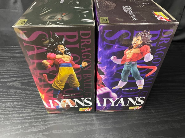 【中古】【未開封】【セット】「ドラゴンボールGT」 BLOOD OF SAIYANS　超サイヤ人4孫悟空＋超サイヤ人4ベジータ2種＜フィギュア＞（代引き不可）6545