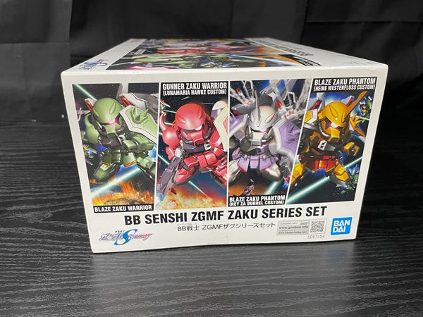 【中古】【未組立】BB戦士 ZGMFザクシリーズセット 「機動戦士ガンダムSEED/SEED DESTINY」 [5067454]＜プラモデル＞（代引き不可）6545