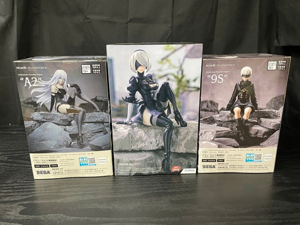 【中古】【未開封】【セット】ニーアオートマタ　２B、９S、A2フィギュア　３点＜フィギュア＞（代引き不可）6545