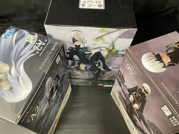 【中古】【未開封】【セット】ニーアオートマタ　２B、９S、A2フィギュア　３点＜フィギュア＞（代引き不可）6545