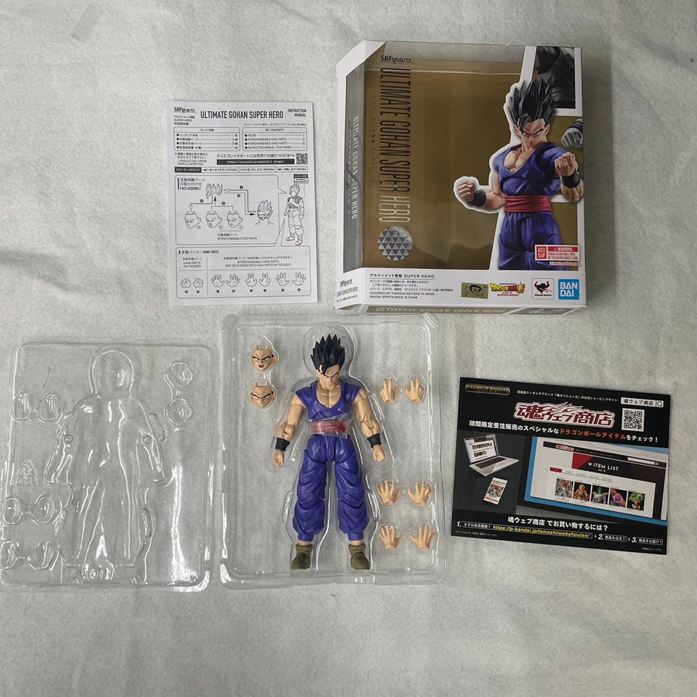 中古】【開封品】S.H.Figuarts アルティメット悟飯
