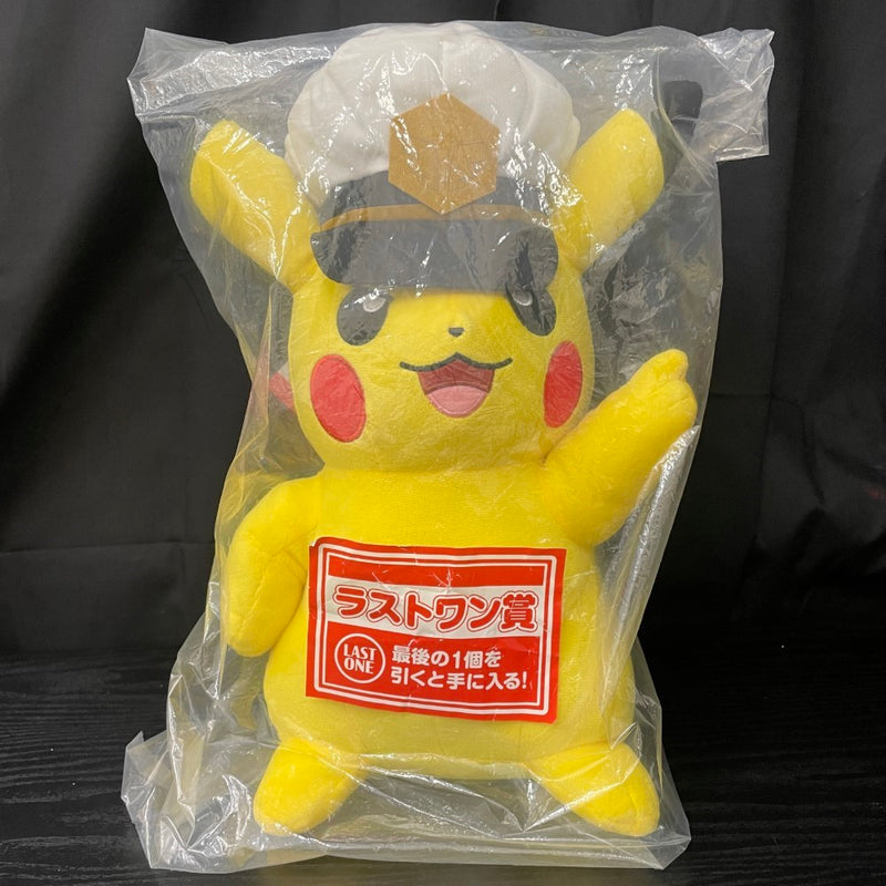 【中古】【未開封】キャプテンピカチュウ ぬいぐるみ 「一番くじ アニメ ポケットモンスター」 ラストワン賞＜おもちゃ＞（代引き不可）6545