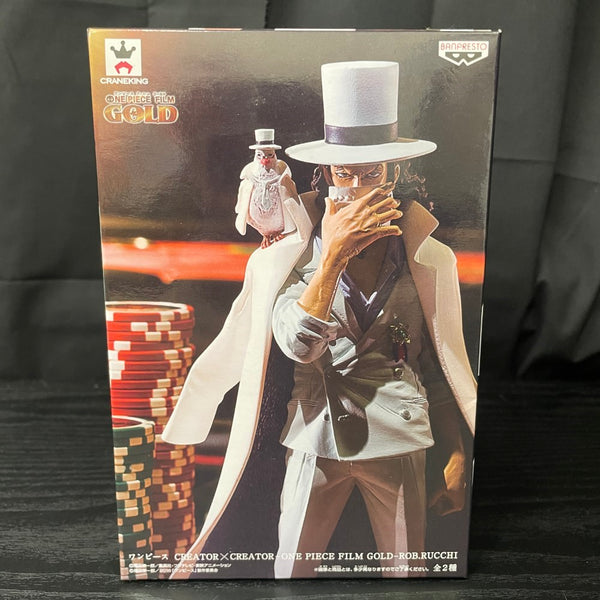 【中古】【未開封】ロブ・ルッチ(ホワイト) 「ワンピース」 CREATOR×CREATOR-ONE PIECE FILM GOLD-ROB.RUCCHI＜フィギュア＞（代引き不可）6545