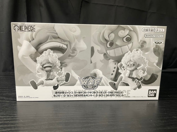 【中古】【未開封】モンキー・D・ルフィ GEAR5＆GEAR5 ギガント ワールドコレクタブルフィギュア 応募者全員サービス 第2弾＜フィギュア＞（代引き不可）6545