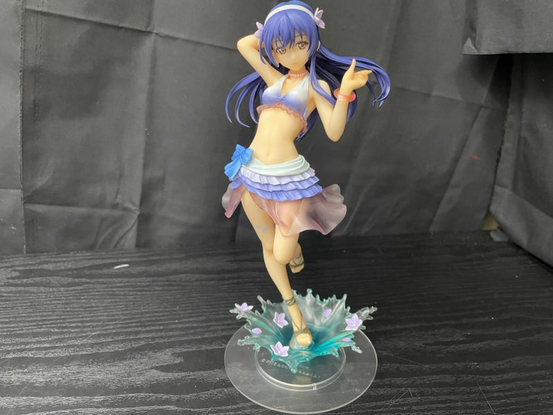 【中古】【開封品】園田海未 -夏色えがおで1. 2. Jump!Ver. - 「ラブライブ!」 1/8 PVC塗装済み完成品＜フィギュア＞（代引き不可）6545