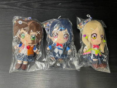 【中古】【未開封】【セット】東雲和音 ＋ 日高零奈 ＋ 茅野ふたば Chibiぬいぐるみ 「電音部」＜コレクターズアイテム＞（代引き不...