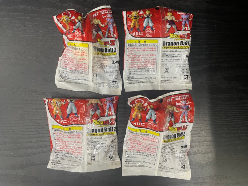 【中古】【未開封【セット】超サイヤ人3孫悟空＋ゴジータ＋ブロリー＋ジャネンバ　ドラゴンボールZ　フィギュア　IN　PACK＜フィギュア＞（代引き不可）6545