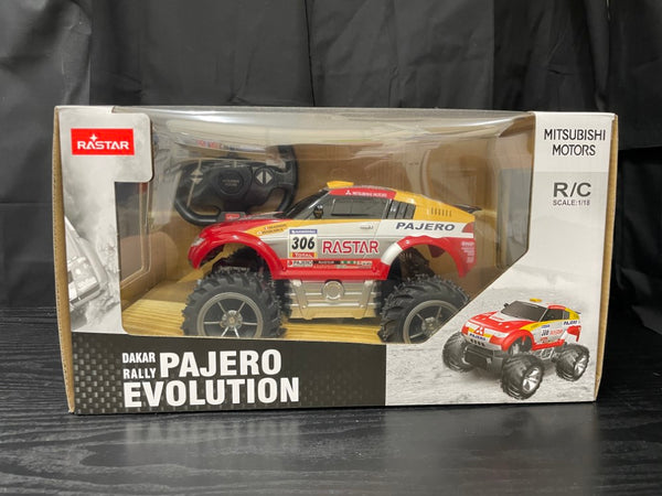 【中古】【開封品】【動作未確認】1/18 ダカールラリー パジェロエボリューション 2.4GHz仕様 [TX038]＜おもちゃ＞（代引き不可）6545